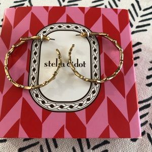 Carobella Hoops in Gold by Stella & Dot